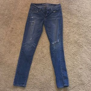 American Eagle Ripped Skinny Jeans